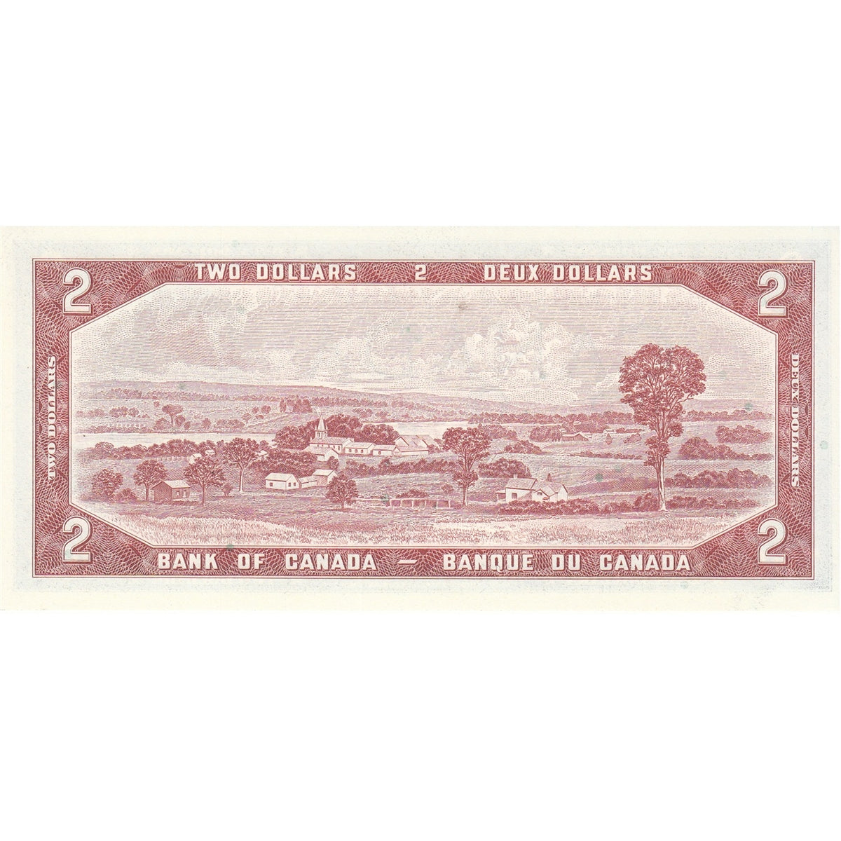 BC-38b 1954 Canada $2 Beattie-Rasminsky, J/U, Choice Uncirculated (CUNC63)