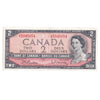 BC-38b 1954 Canada $2 Beattie-Rasminsky, U/R, EF-AU (EF45)