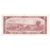 BC-38b 1954 Canada $2 Beattie-Rasminsky, U/R, EF-AU (EF45)