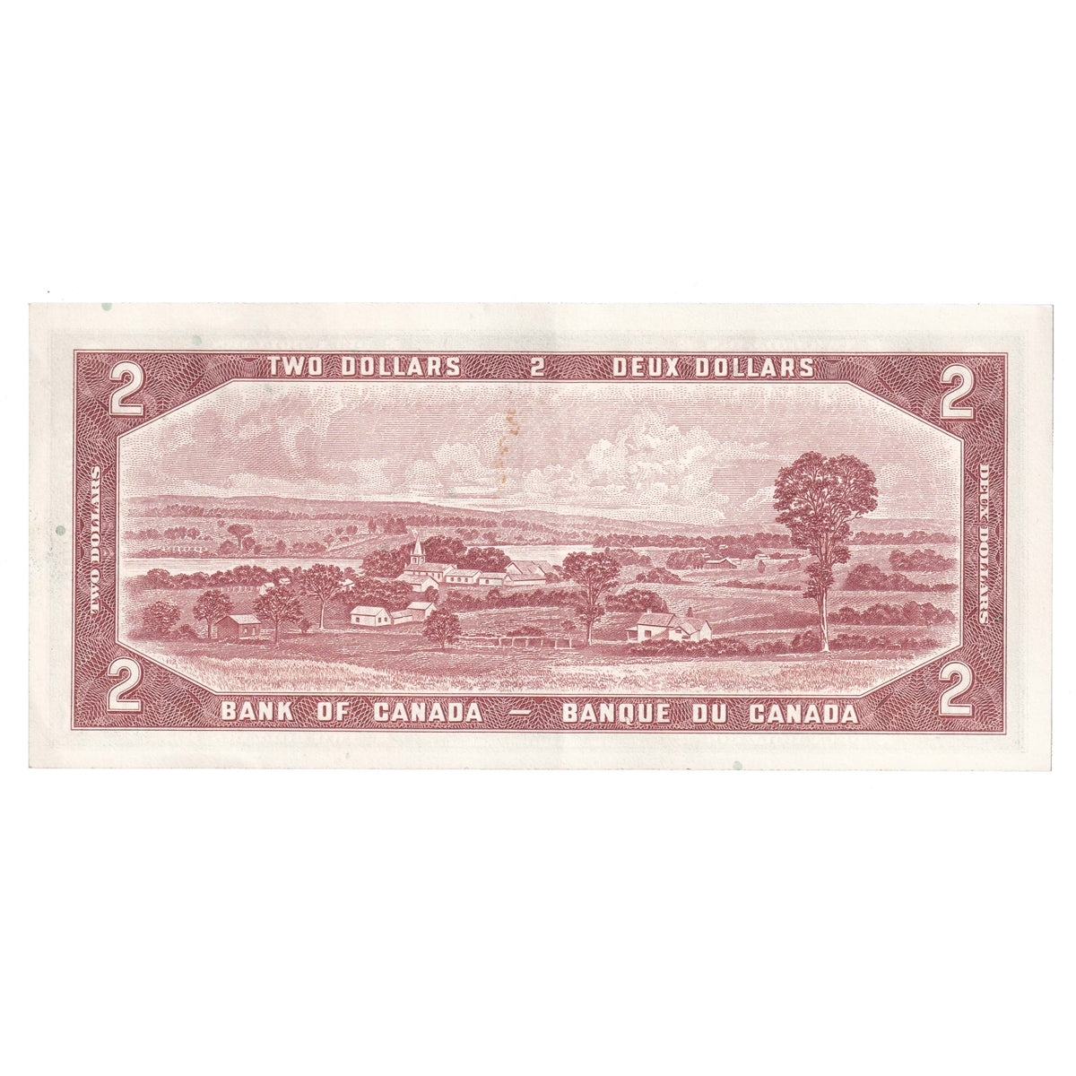 BC-38b 1954 Canada $2 Beattie-Rasminsky, U/R, EF-AU (EF45)