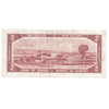 BC-38b 1954 Canada $2 Beattie-Rasminsky, Y/R, CIRC
