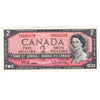 BC-38b 1954 Canada $2 Beattie-Rasminsky, Z/U, EF-AU (EF45)