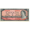 BC-38b 1954 Canada $2 Beattie-Rasminsky, Y/R, Almost Uncirculated (AU50)