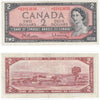 BC-38bA 1954 Canada $2 Beattie-Rasminsky, *B/B, Very Fine (VF20)