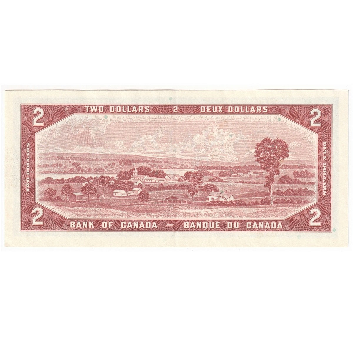 BC-38c 1954 Canada $2 Bouey-Rasminsky, C/G, EF-AU (EF45)