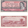 BC-38c 1954 Canada $2 Bouey-Rasminsky, I/G, Almost Uncirculated (AU50)