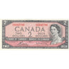 BC-38c 1954 Canada $2 Bouey-Rasminsky, K/G, Almost Uncirculated (AU50)