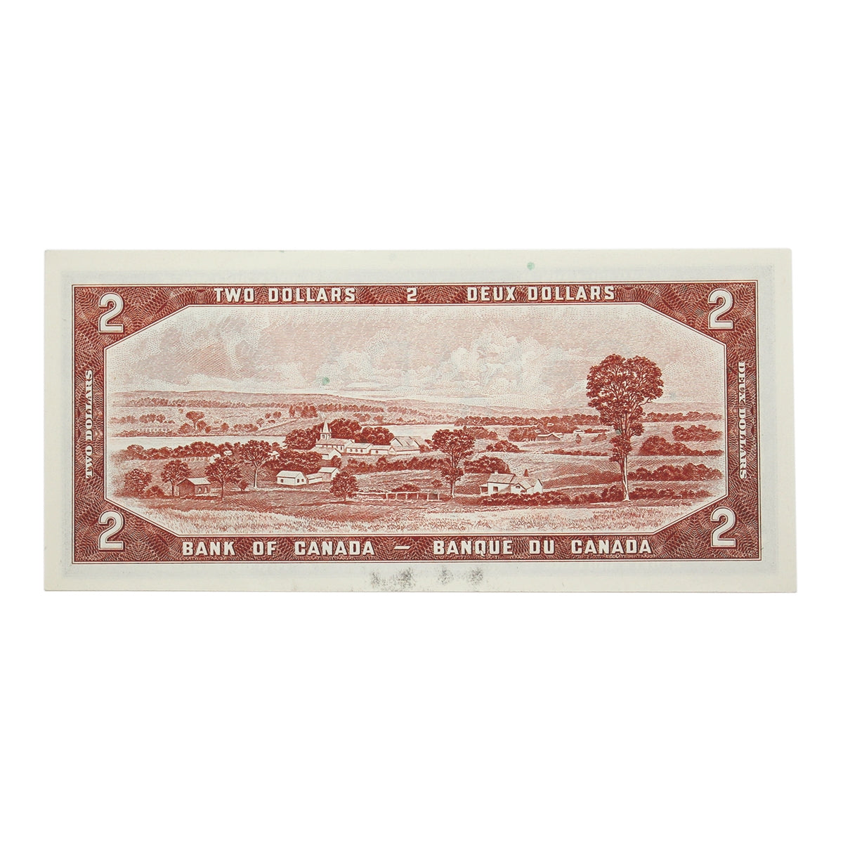 BC-38c 1954 Canada $2 Bouey-Rasminsky, K/G, Uncirculated (MS60)