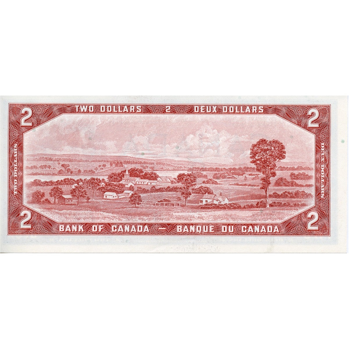 BC-38d 1954 Canada $2 Lawson-Bouey, L/G, AU-UNC (AU55)