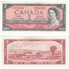 BC-38d 1954 Canada $2 Lawson-Bouey, M/G, Uncirculated (MS60)