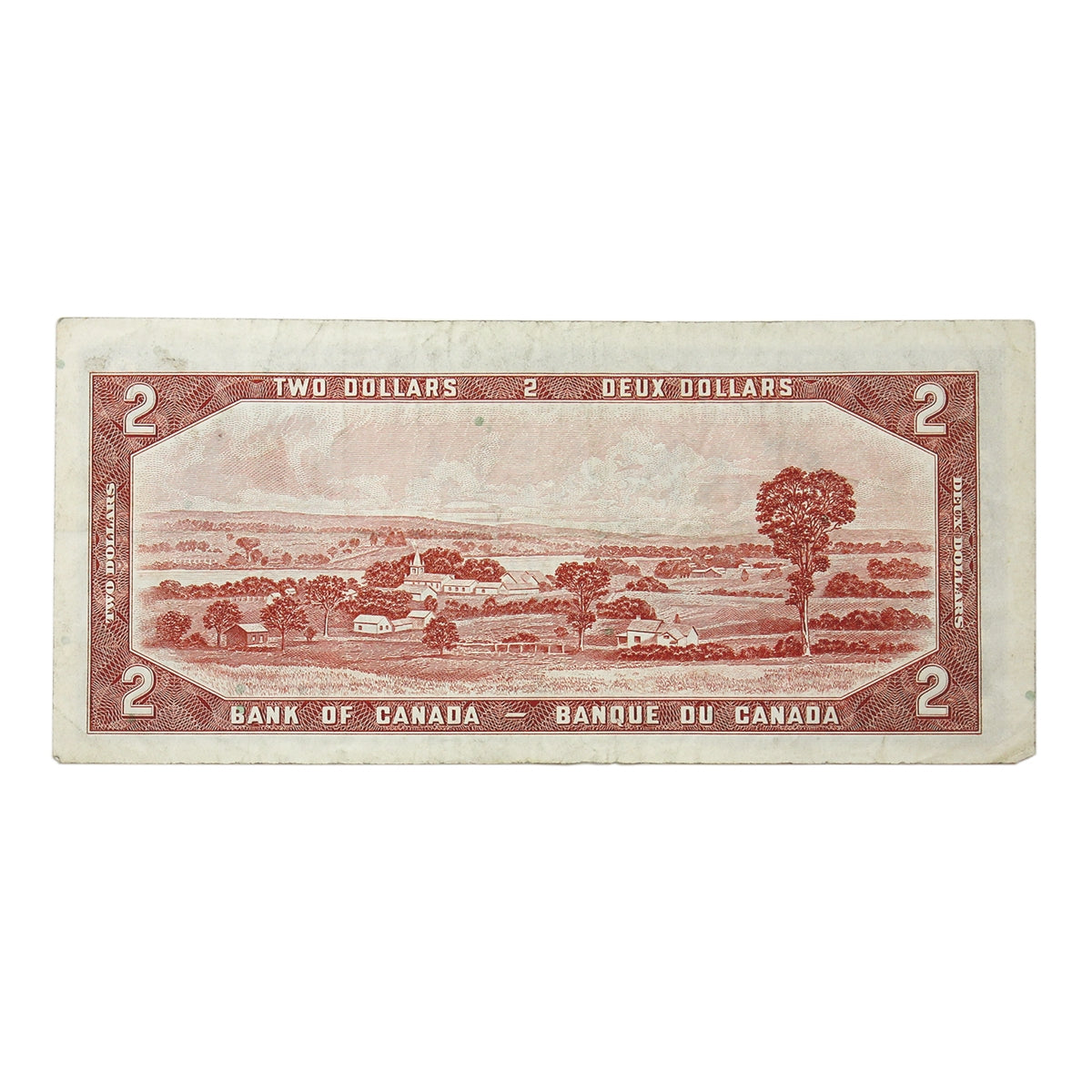 BC-38d 1954 Canada $2 Lawson-Bouey, P/G, CIRC