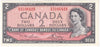 BC-38d 1954 Canada $2 Lawson-Bouey, S/G, EF-AU (EF45)