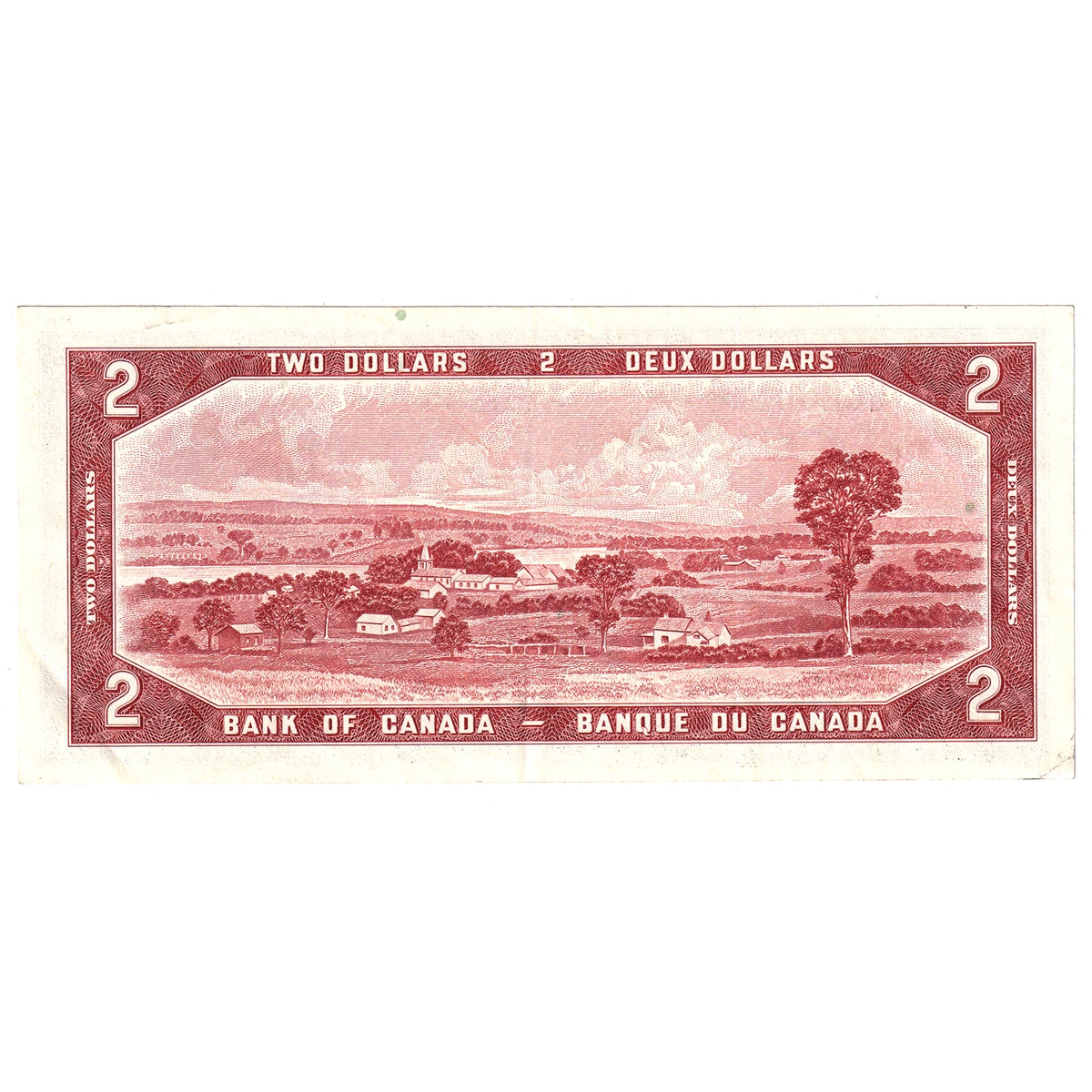 BC-38d 1954 Canada $2 Lawson-Bouey, U/G, EF-AU