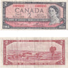BC-38d 1954 Canada $2 Lawson-Bouey, V/G, F