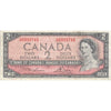BC-38d 1954 Canada $2 Lawson-Bouey, V/G, F-VF