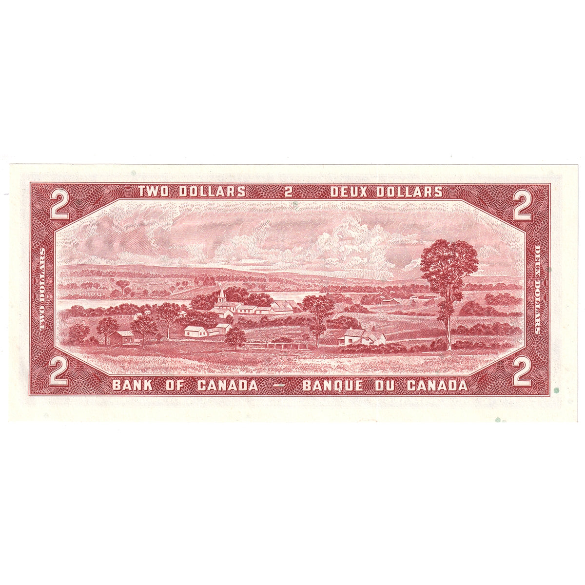 BC-38dA 1954 Canada $2 Lawson-Bouey, *O/G, Choice Uncirculated (CUNC63)
