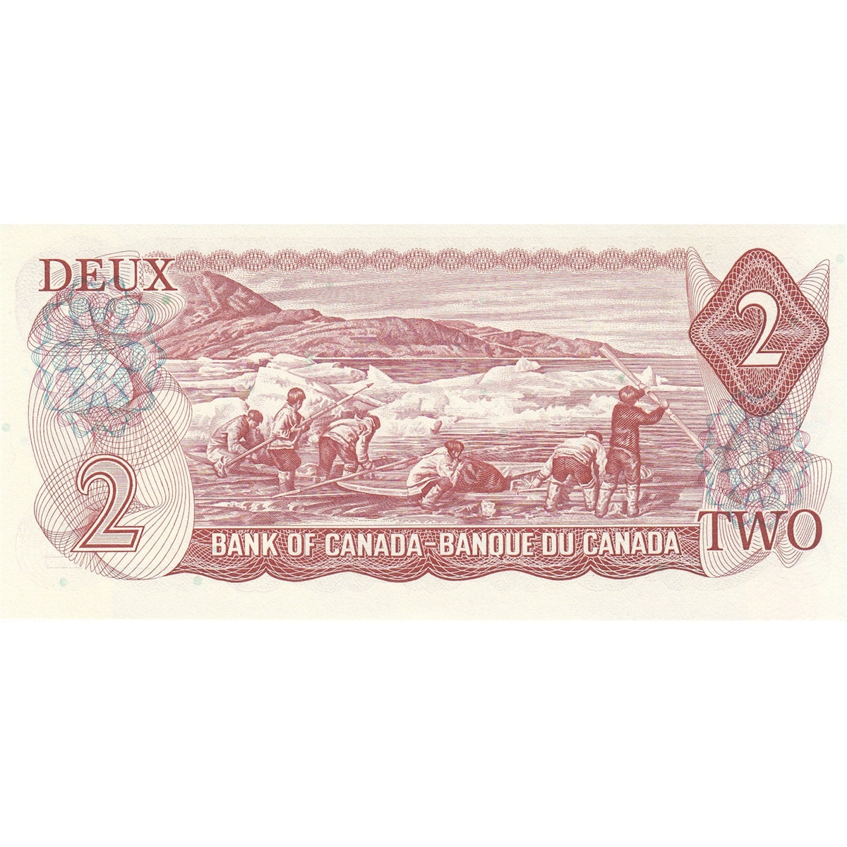 BC-47a 1974 Canada $2 Lawson-Bouey, BB, Choice Uncirculated (CUNC63)