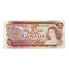 BC-47a 1974 Canada $2 Lawson-Bouey, BC, Modified Tint, EF-AU (EF45)