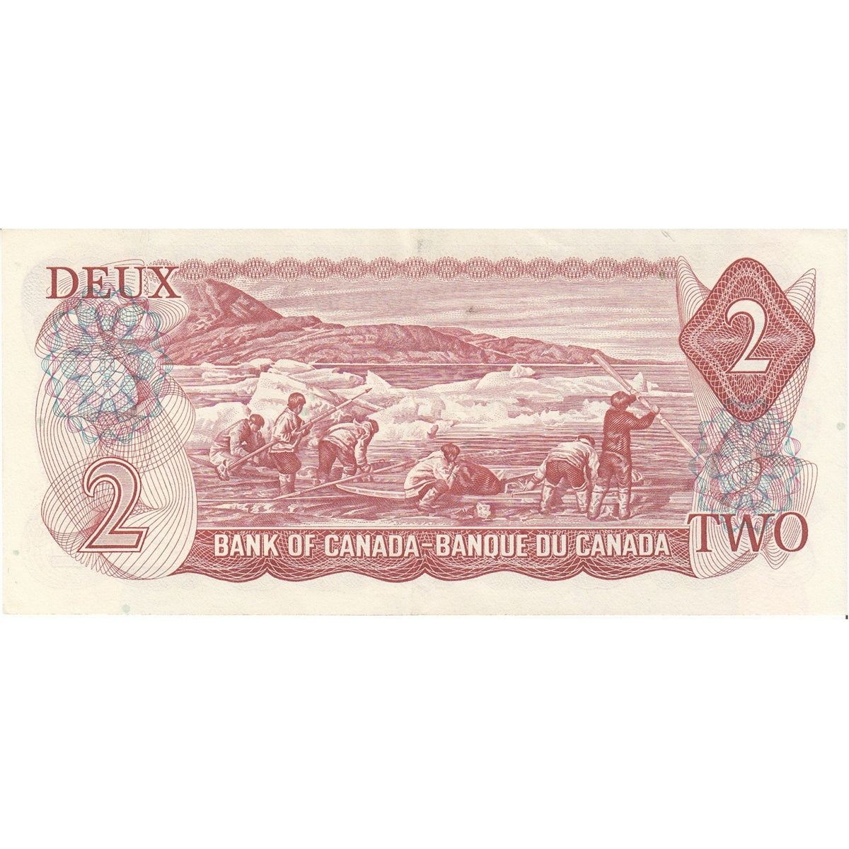 BC-47a 1974 Canada $2 Lawson-Bouey, BE, Almost Uncirculated (AU50)