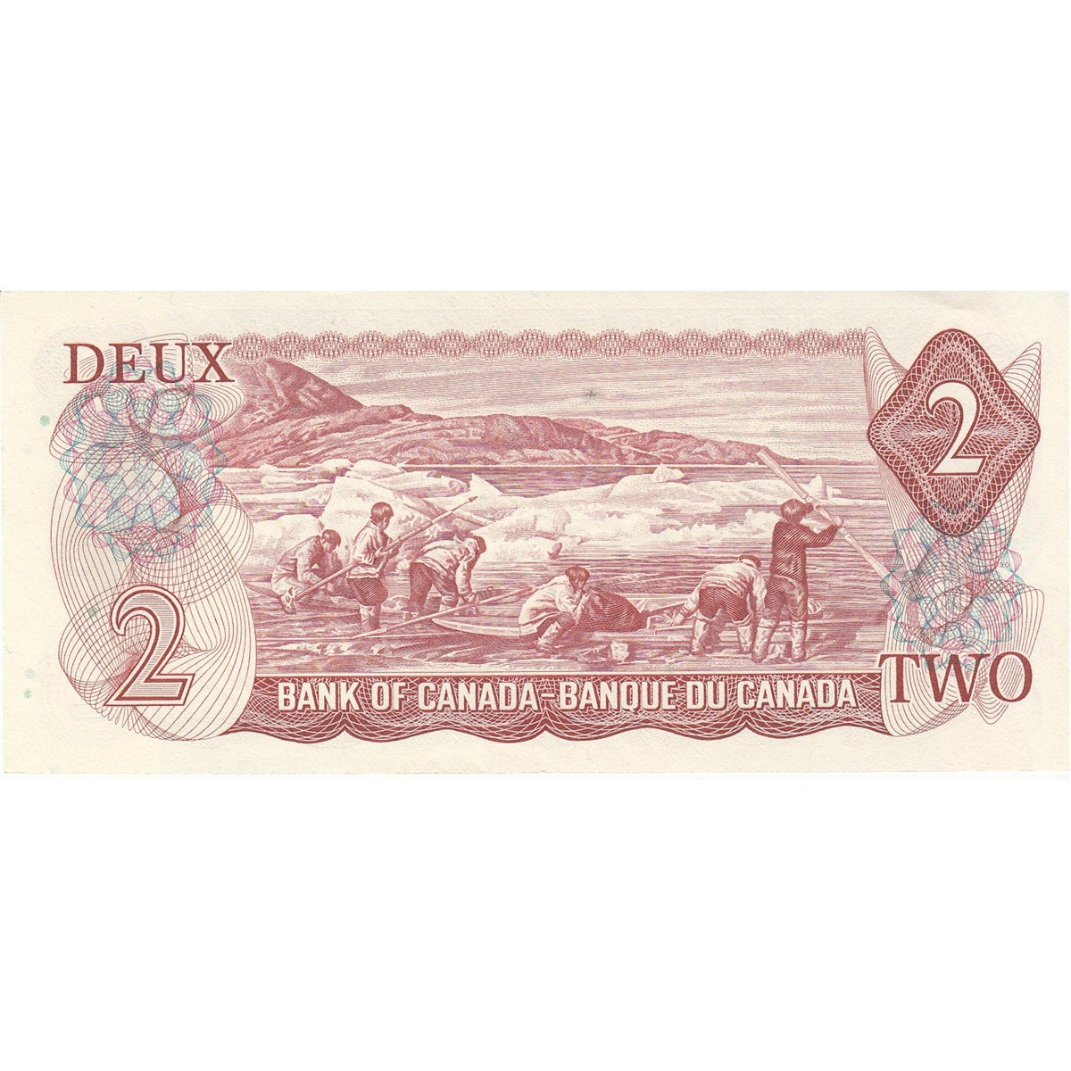 BC-47a 1974 Canada $2 Lawson-Bouey, BL, AU-UNC (AU55)
