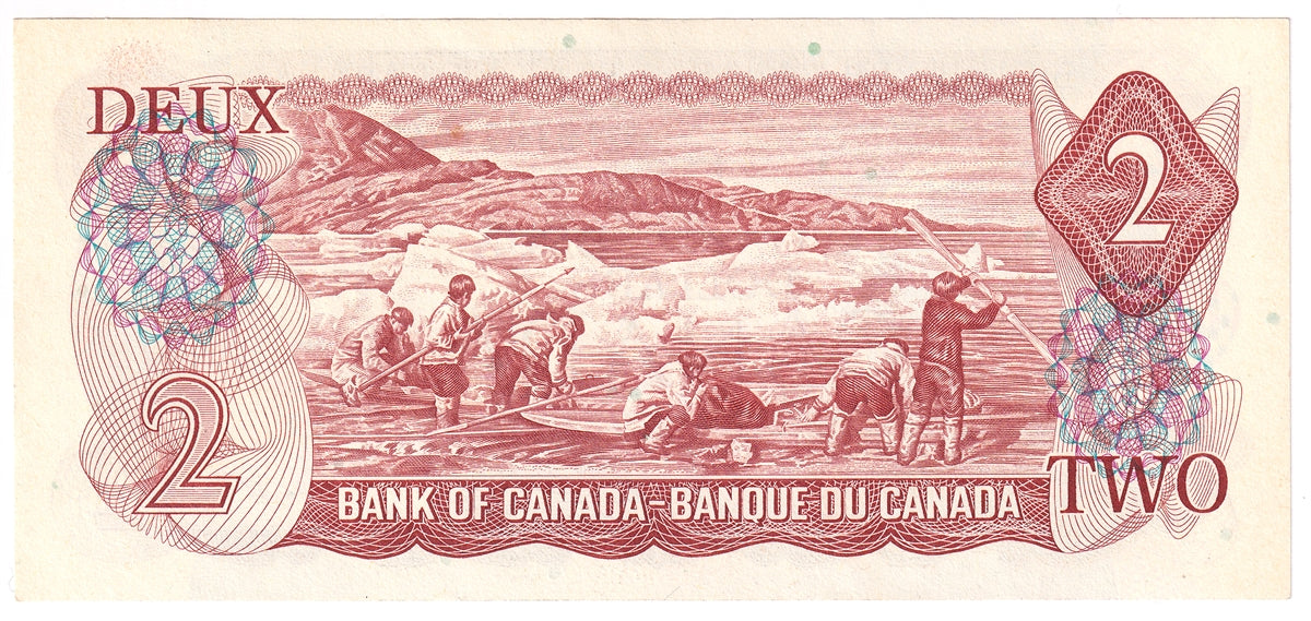BC-47a 1974 Canada $2 Lawson-Bouey, BT, Uncirculated (MS60)