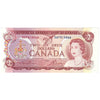 BC-47a 1974 Canada $2 Lawson-Bouey, BW, Almost Uncirculated (AU50)