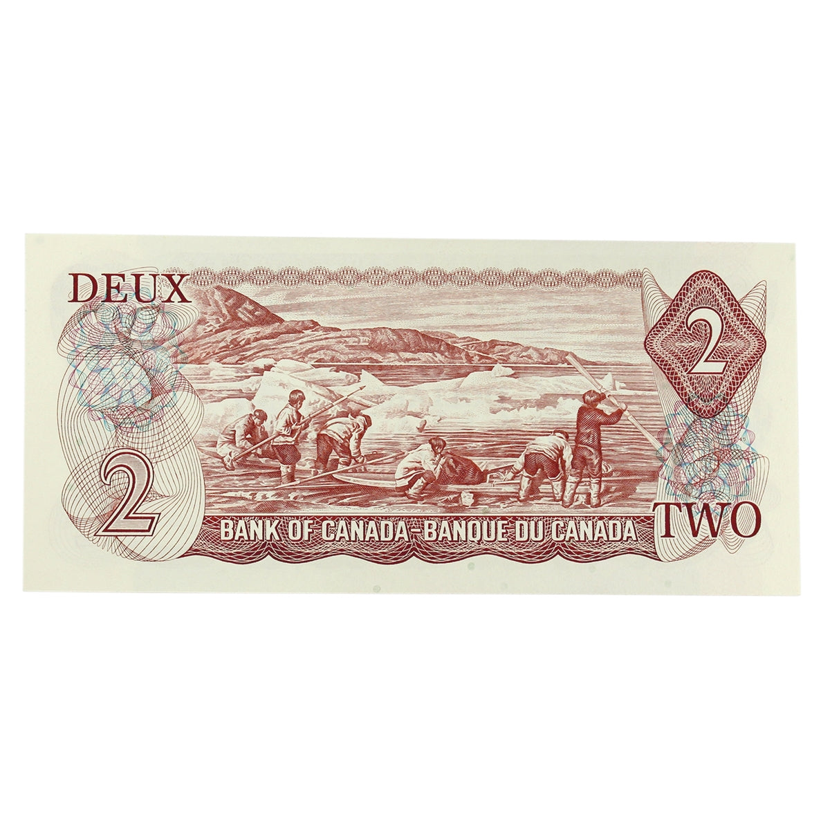 BC-47a 1974 Canada $2 Lawson-Bouey, BW, Choice Uncirculated (CUNC63)