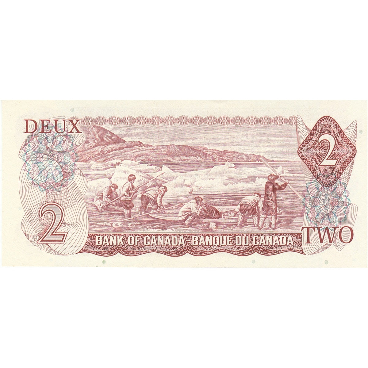 BC-47a 1974 Canada $2 Lawson-Bouey, RC, Uncirculated (MS60)
