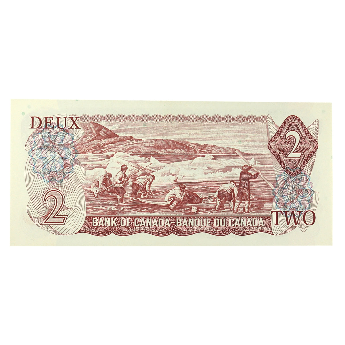 BC-47a 1974 Canada $2 Lawson-Bouey, RE, Uncirculated (MS60)