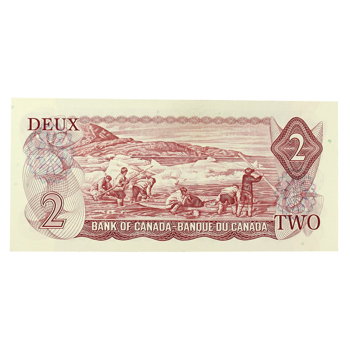 BC-47a 1974 Canada $2 Lawson-Bouey, RK, Almost Uncirculated (AU50)