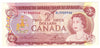 BC-47a 1974 Canada $2 Lawson-Bouey, RL, Almost Uncirculated (AU50)