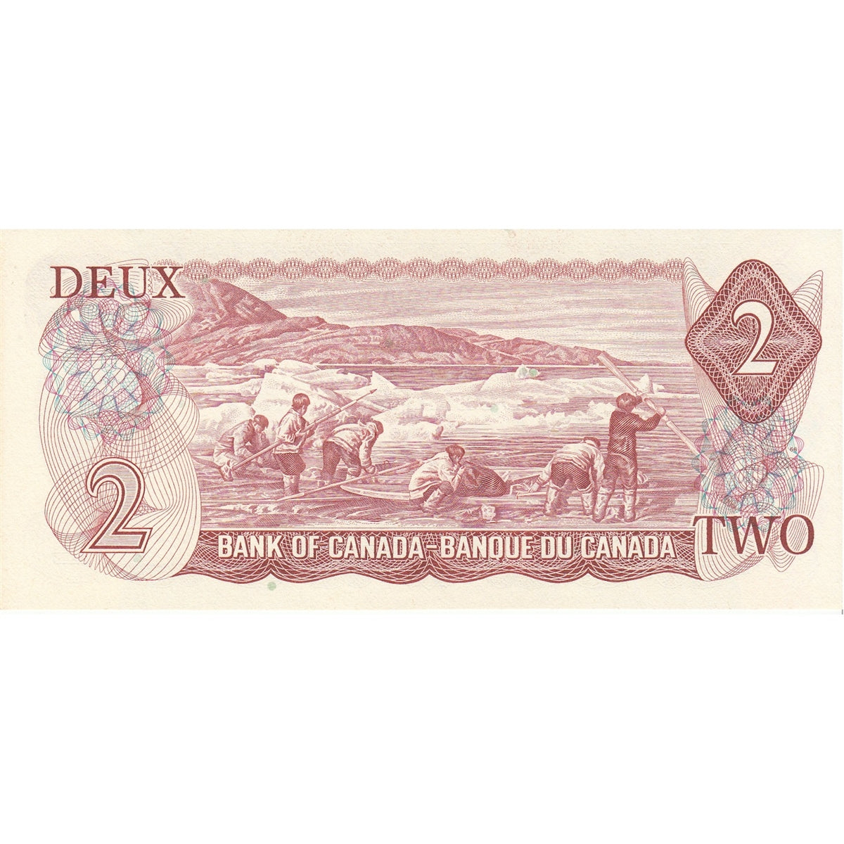 BC-47a 1974 Canada $2 Lawson-Bouey, RT, Choice Uncirculated (CUNC63)