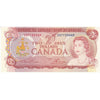 BC-47a 1974 Canada $2 Lawson-Bouey, UB, Almost Uncirculated (AU50)