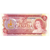 BC-47a 1974 Canada $2 Lawson-Bouey, UC, Almost Uncirculated (AU50)