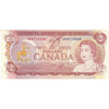 BC-47a 1974 Canada $2 Lawson-Bouey, UH, Almost Uncirculated (AU50)