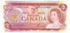 BC-47a 1974 Canada $2 Lawson-Bouey, UJ, Choice Uncirculated (CUNC63)