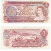 BC-47aA 1974 Canada $2 Lawson-Bouey, *BA, Very Fine (VF20)