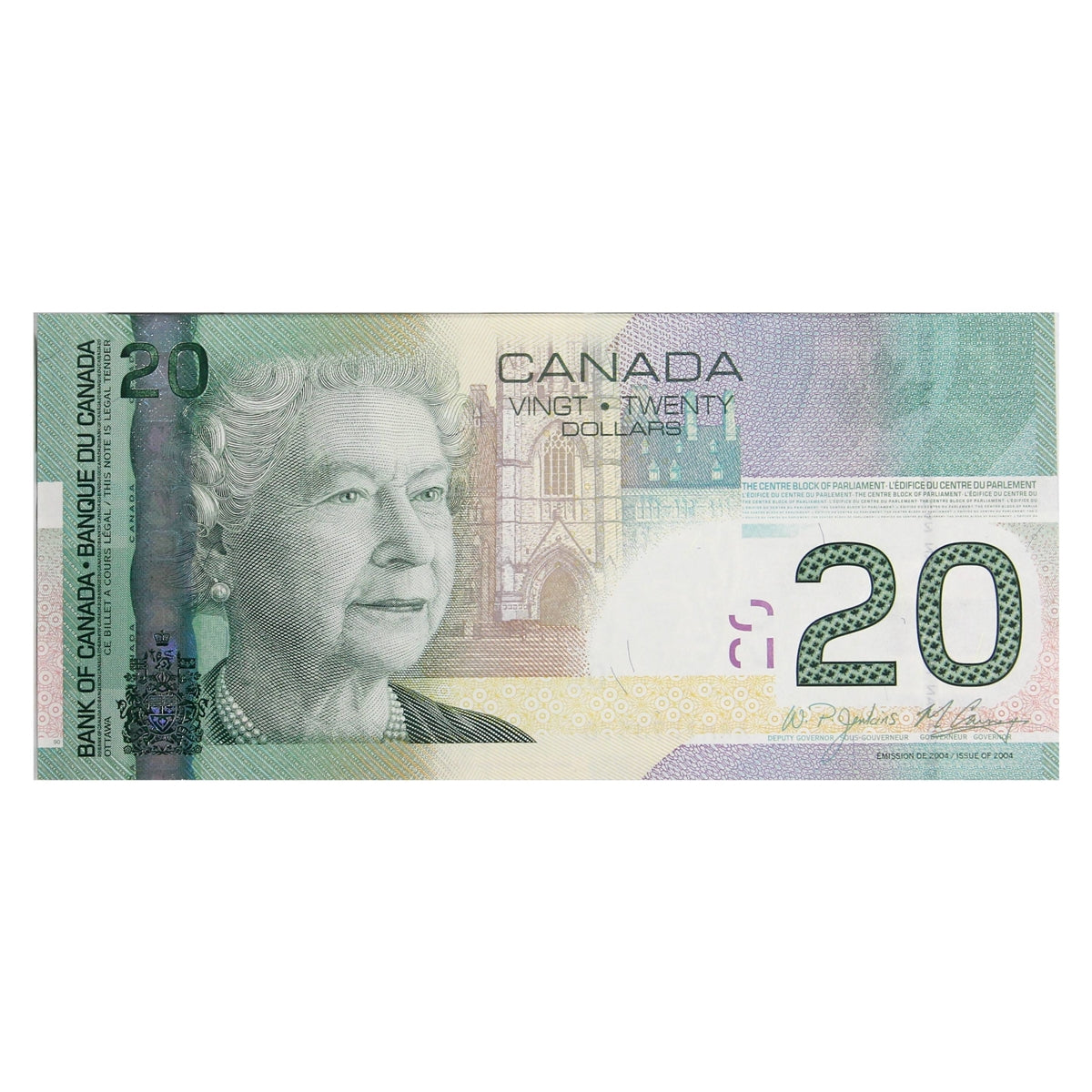 BC-64b-i 2008 Canada $20 Jenkins-Carney, ARM, Choice Uncirculated (CUNC63)