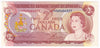 BC-47aA 1974 Canada $2 Lawson-Bouey, *RW, AU-UNC (AU55)