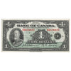 BC-1 1935 Canada $1 Osborne-Towers, English, Series B, VF-EF