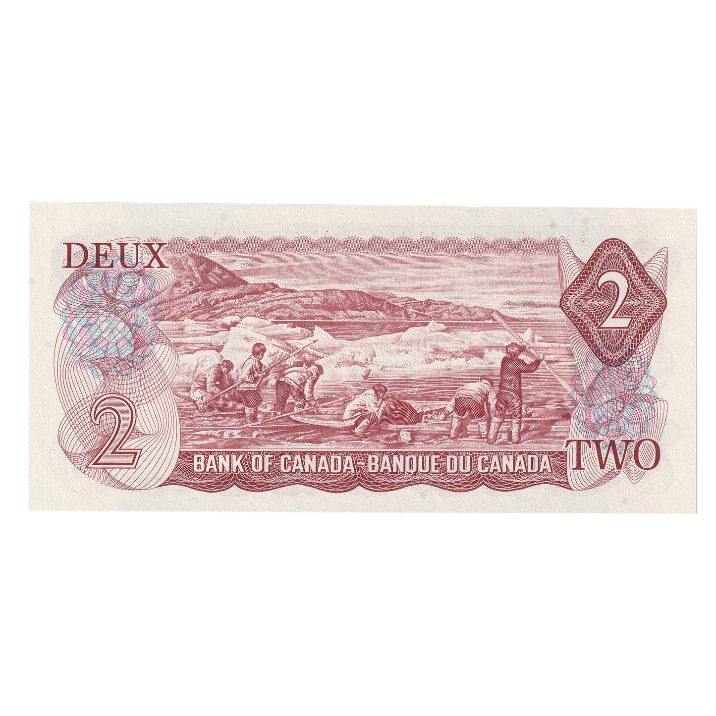 BC-47a-i 1974 Canada $2 Lawson-Bouey, ABA, Uncirculated (MS60)