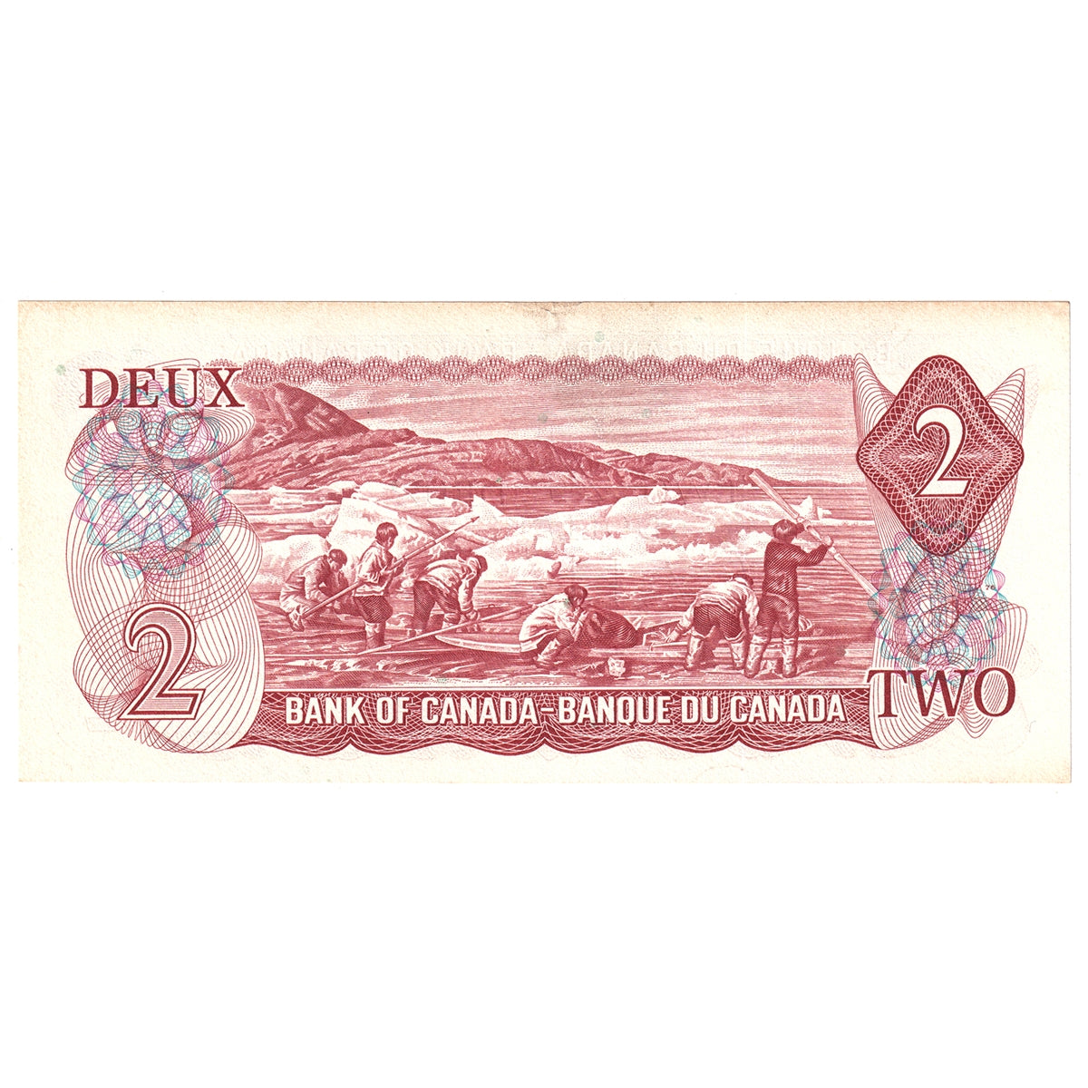 BC-47a-i 1974 Canada $2 Lawson-Bouey, ABB, AU-UNC (AU55)