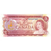 BC-47a-i 1974 Canada $2 Lawson-Bouey, ABH, Almost Uncirculated (AU50)