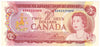 BC-47a-i 1974 Canada $2 Lawson-Bouey, ABM, Almost Uncirculated (AU50)