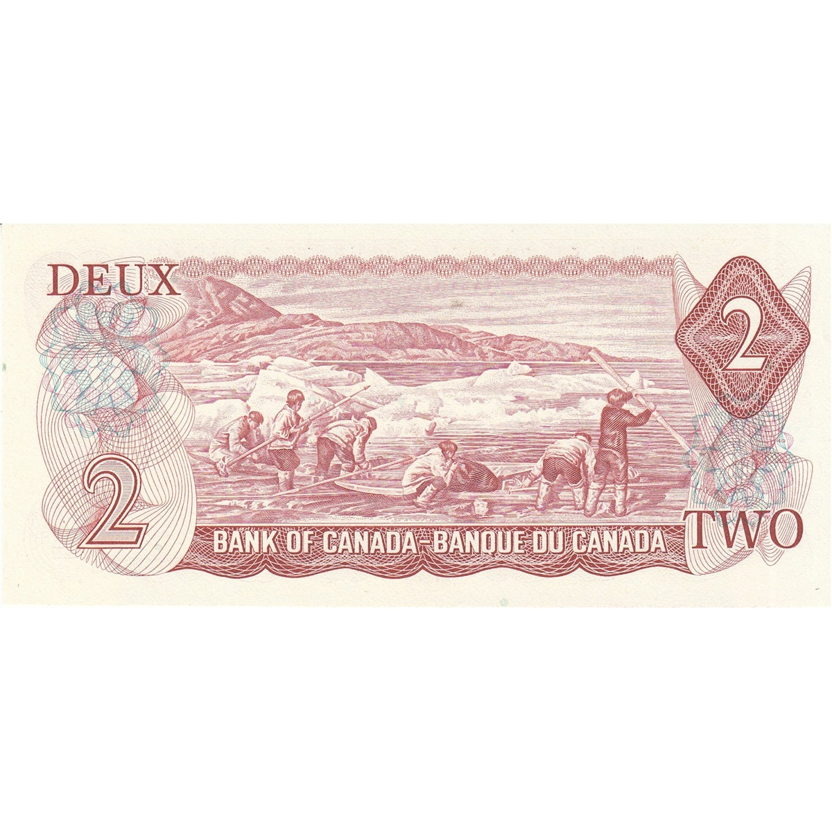 BC-47a-i 1974 Canada $2 Lawson-Bouey, ABR, Choice Uncirculated (CUNC63)