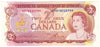 BC-47a-i 1974 Canada $2 Lawson-Bouey, ABY, Choice Uncirculated (CUNC63)