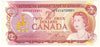 BC-47a-i 1974 Canada $2 Lawson-Bouey, AGE, Uncirculated (MS60)