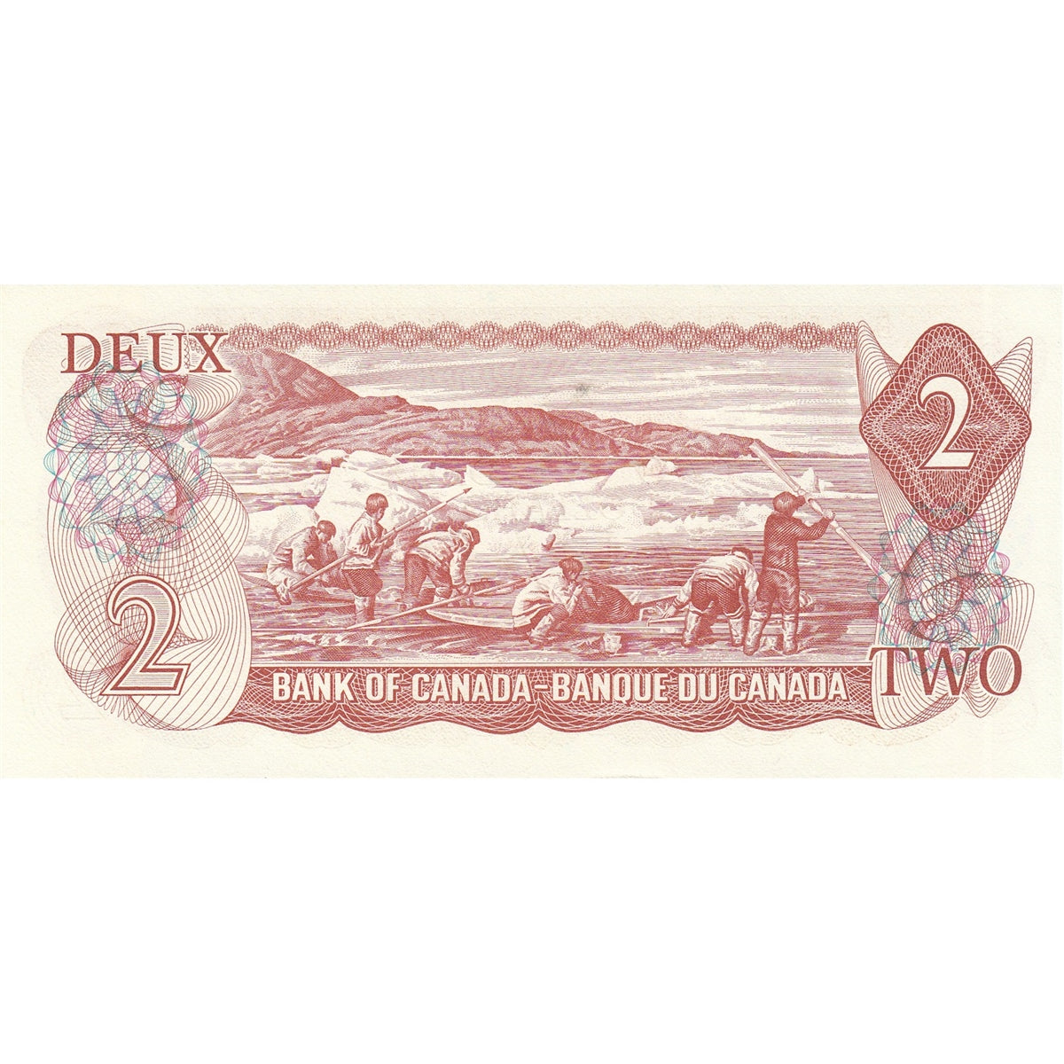 BC-47b 1974 Canada $2 Crow-Bouey, AGN, Uncirculated (MS60)
