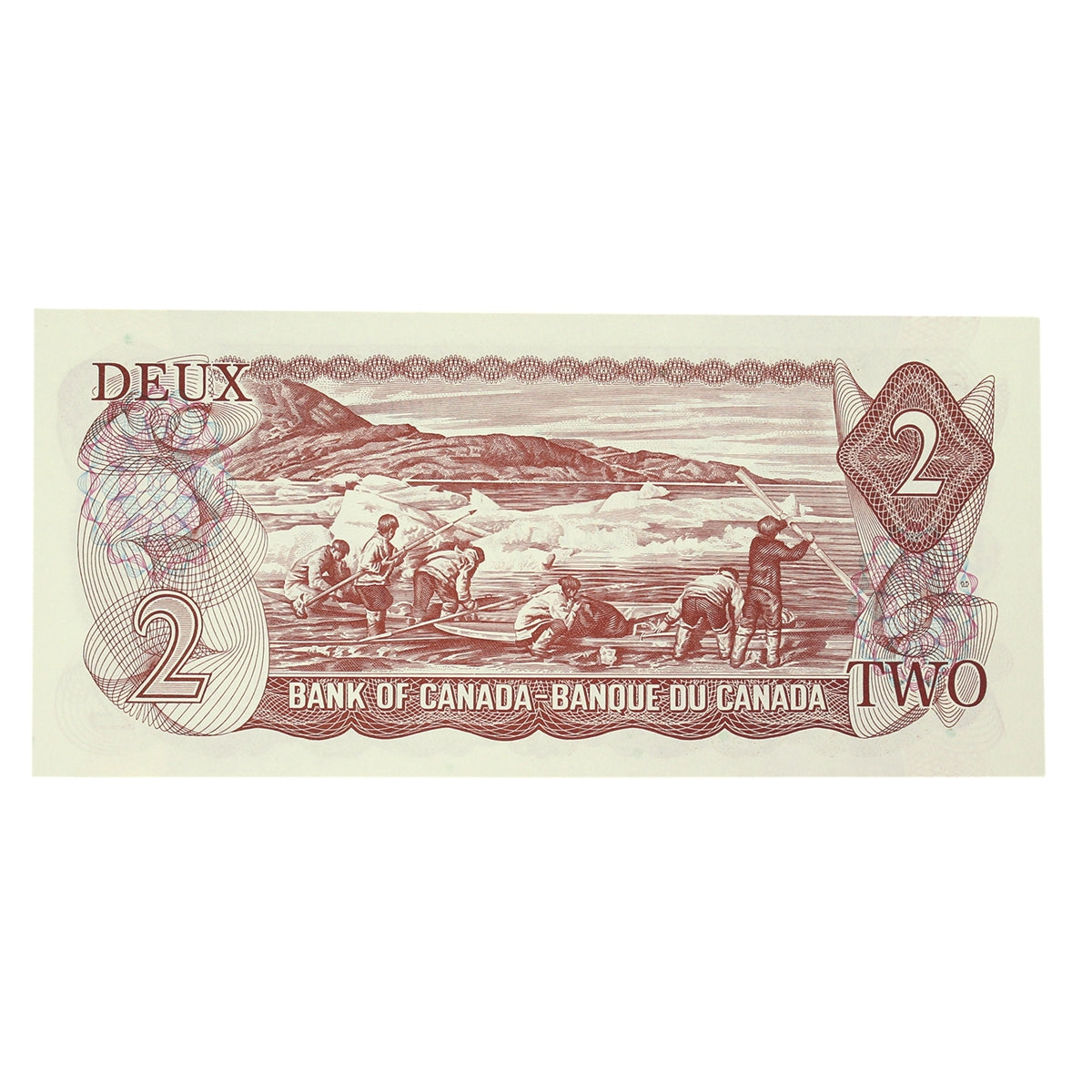 BC-47b 1974 Canada $2 Crow-Bouey, AGT, Choice Uncirculated (CUNC63)