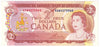 BC-47b 1974 Canada $2 Crow-Bouey, AGW, Almost Uncirculated (AU50)